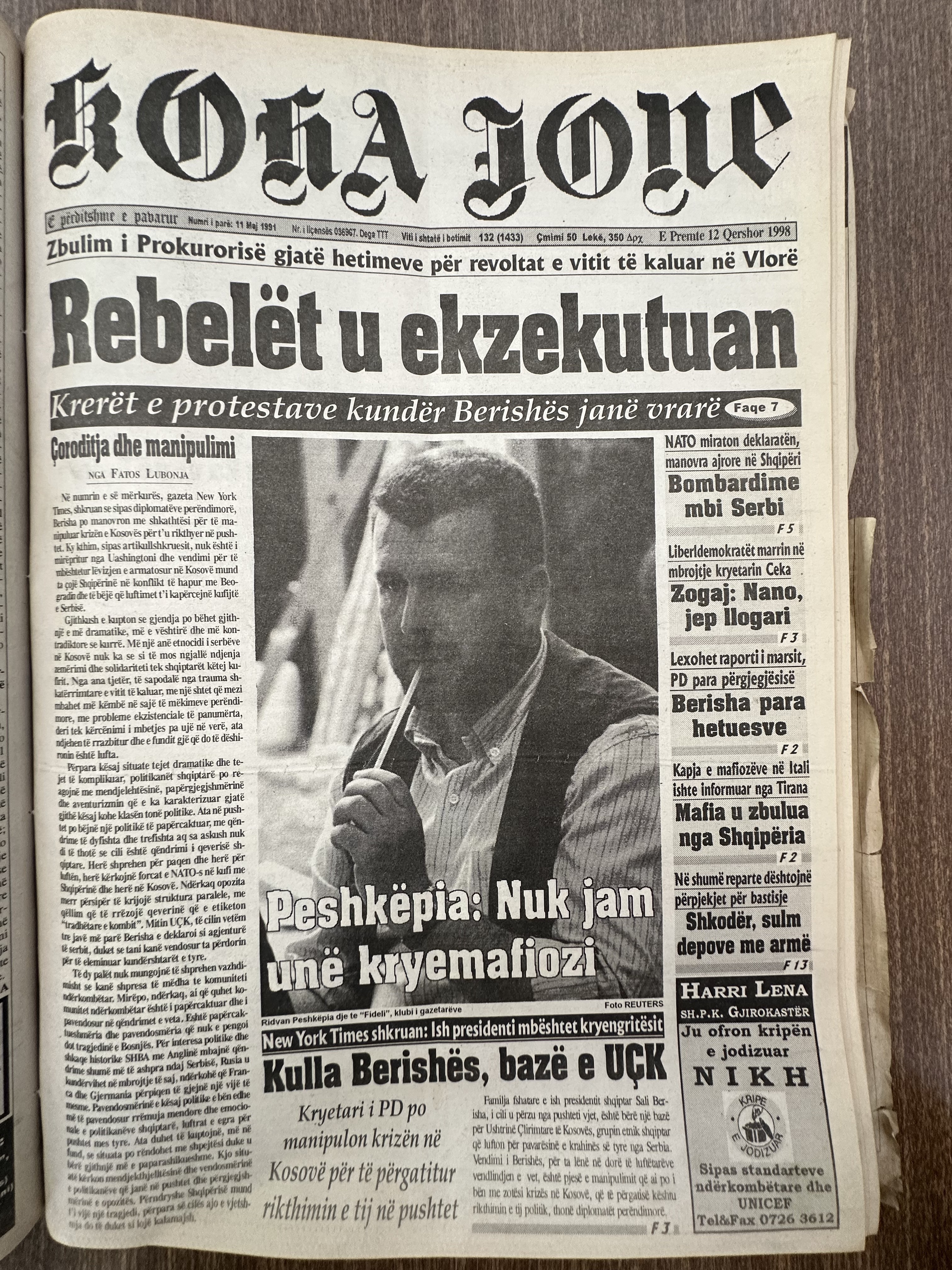 Koha Jonë 1998-06-12